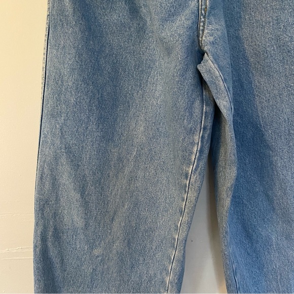 GUESS Originals Light Indigo Cotton Boyfriend Jeans High Waisted Size 20/30 - Picture 6 of 16